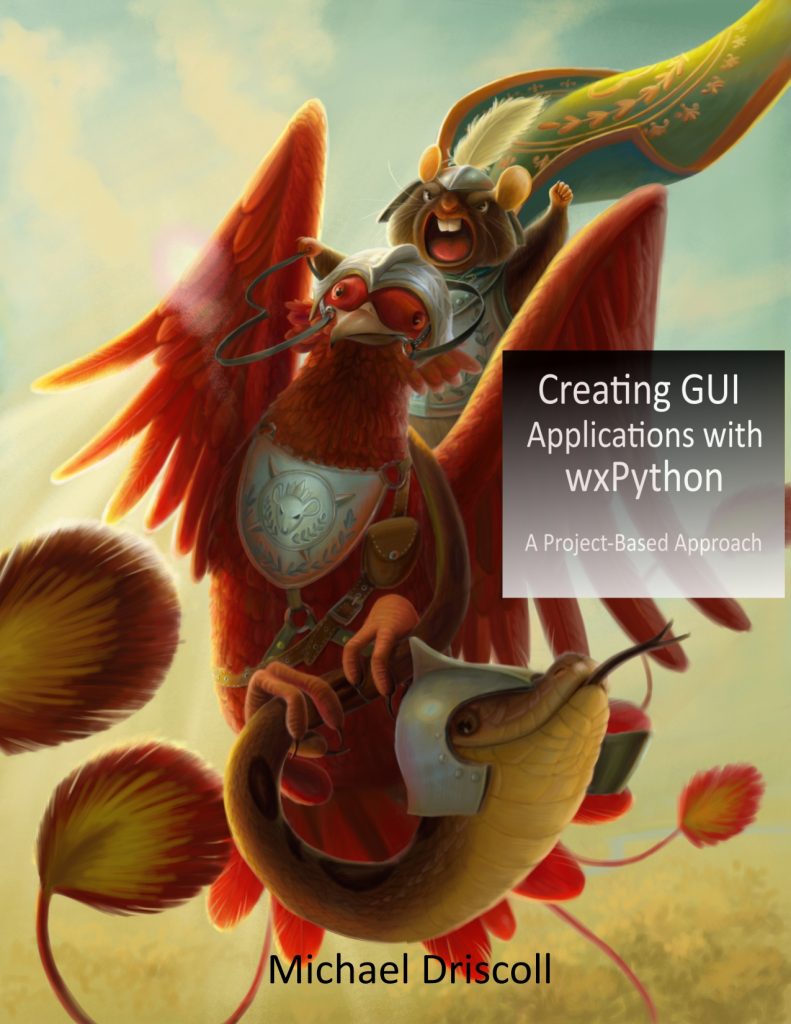Creating GUI Applications with wxPython book cover