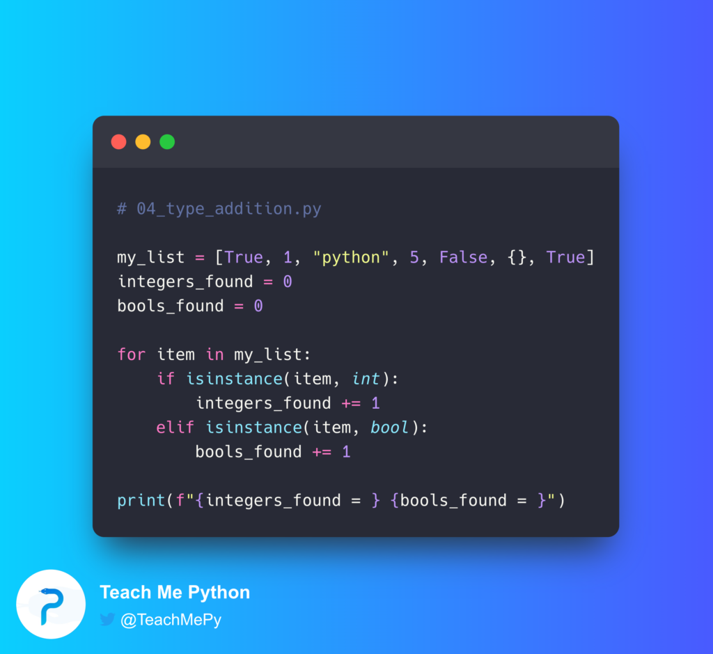 - Teach Me Python