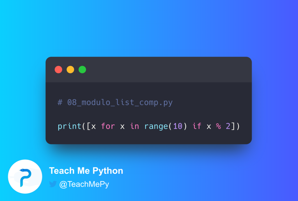 - Teach Me Python