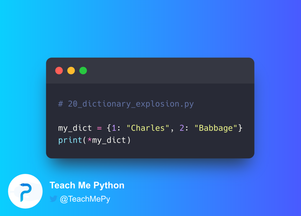 - Teach Me Python