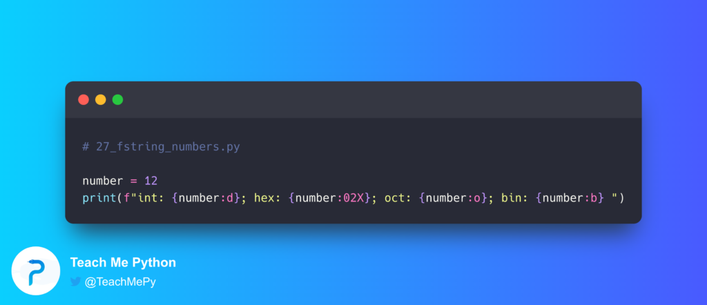 - Teach Me Python image.