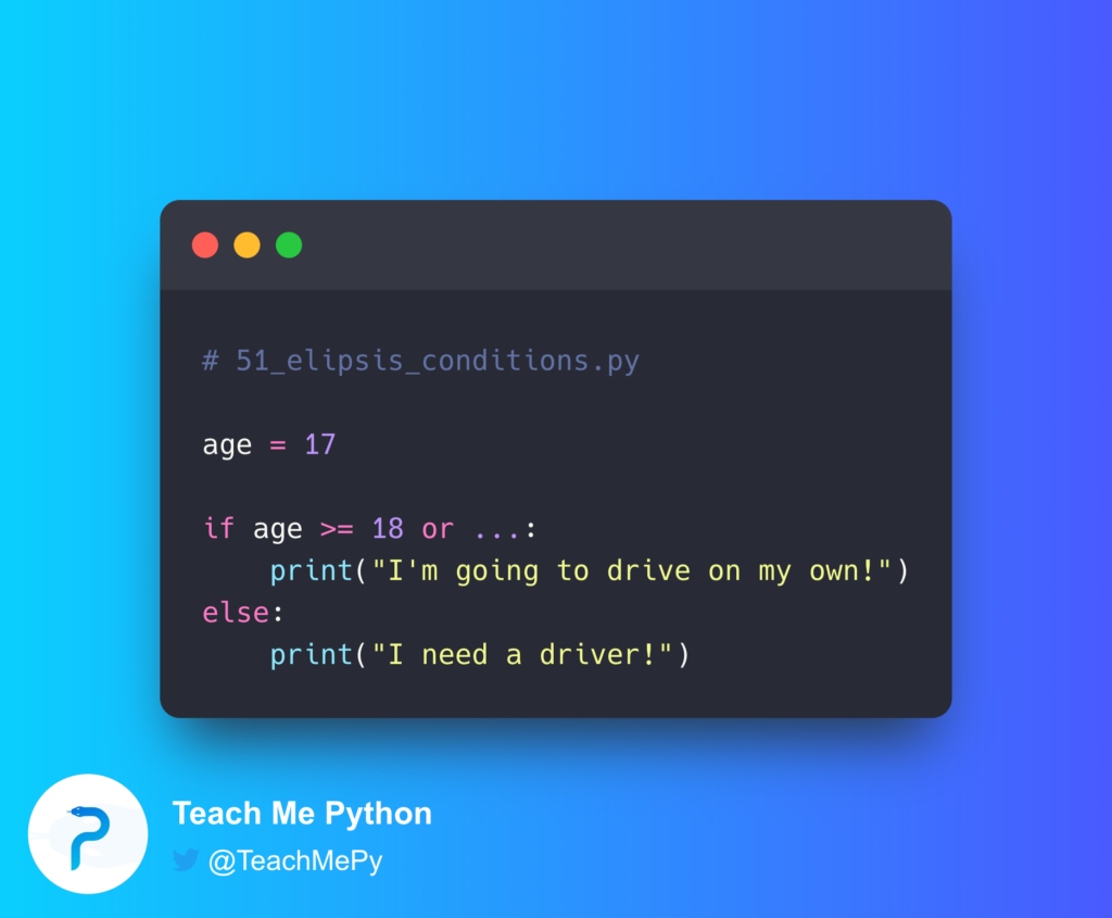 - Teach Me Python
