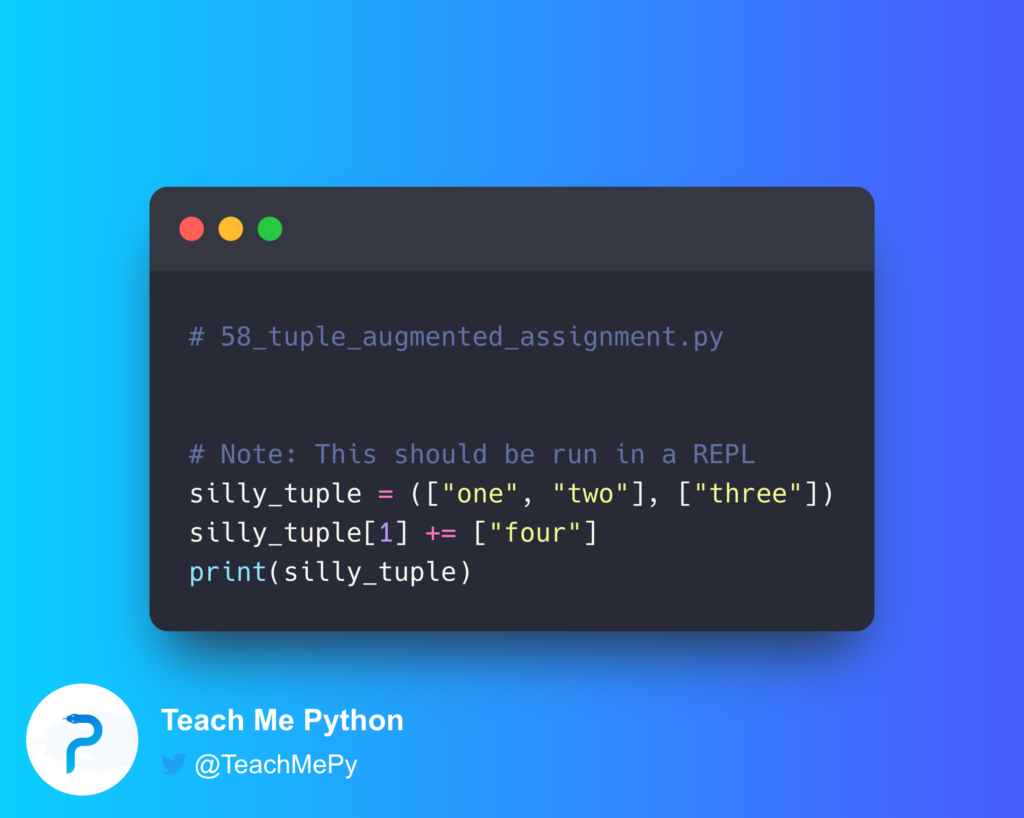 - Teach Me Python
