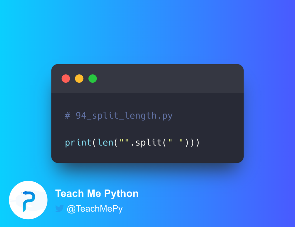 - Teach Me Python